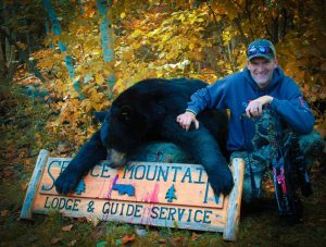 Maine Black Bear Hunting in Forest City Maine