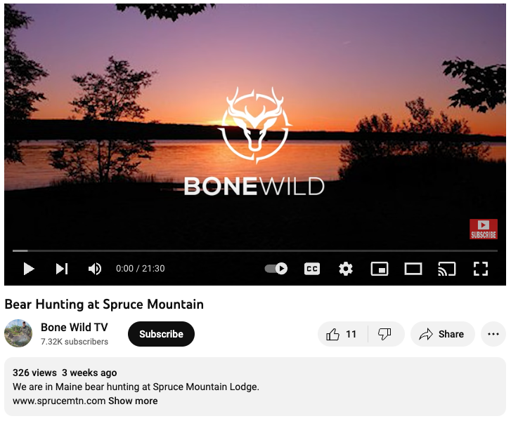 Bone Wild TV on YouTube